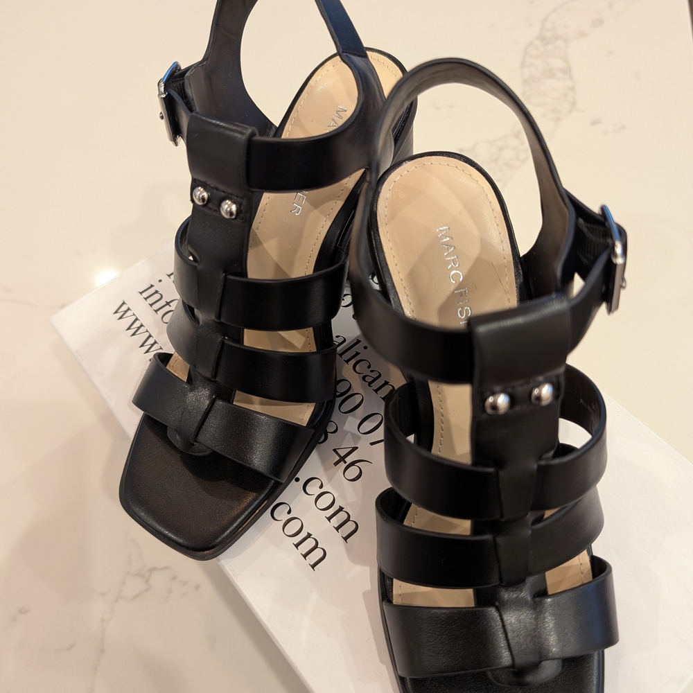 Marc Fisher Black Women's Sandals